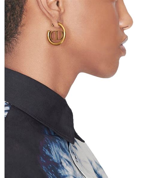 dior hoops earrings|dior earrings outlet.